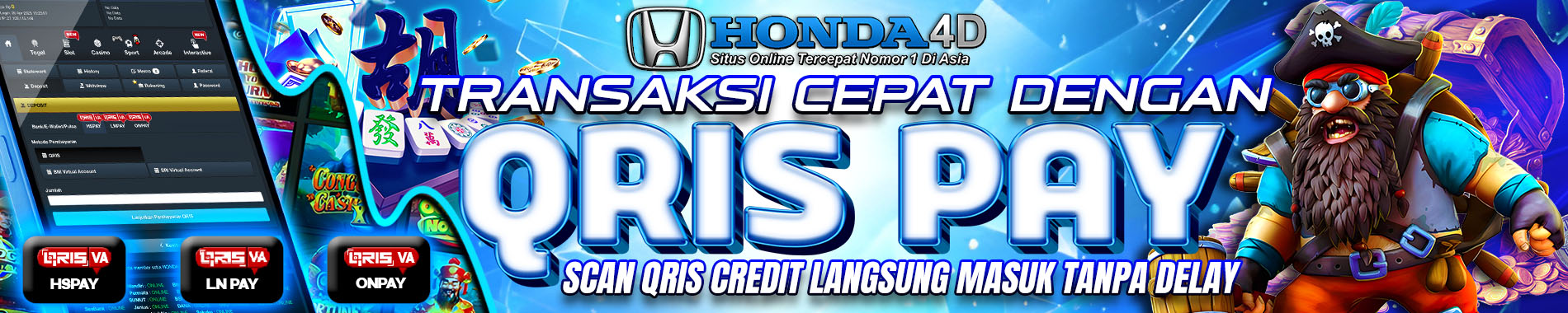 honda4d deposit cepat dengan onpay dan cnpay